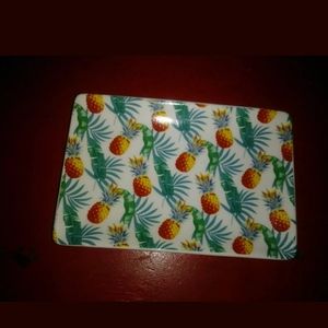 Trinket tray ashtray pineapple ceramic